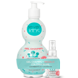 Akciós csomag: Tusfürdő és sampon + ajándék illatvíz 50 ml – Seven Kids