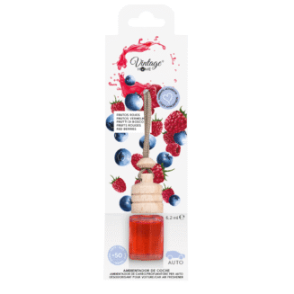 Vintage Autóillatosító – Piros Gyümölcsök (6,2 ml)