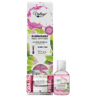 Vintage Mikado Illatosító – La Vida Es Bella (100 ml + 50 ml utántöltő)