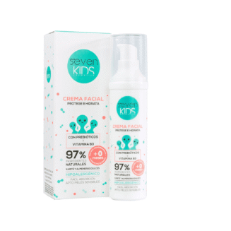Hidratáló arckrém gyerekeknek – prebiotikumokkal és B3-vitaminnal (50 ml) | Seven Kids